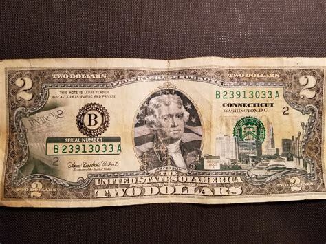 Found A Very Odd Looking 2 Bill Anyone Know Anything About It R