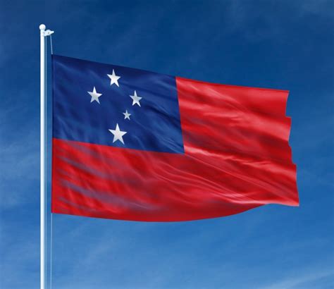 Samoa Flag Vlrengbr