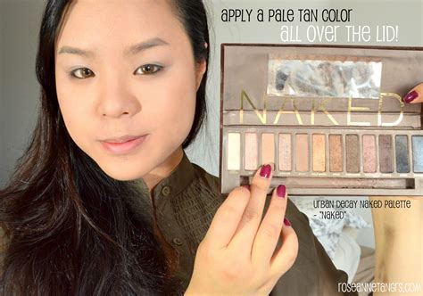 Urban Decay Naked Palette Make Up Tutorial Classic Holiday Fall Winter Look Roseannetangrs