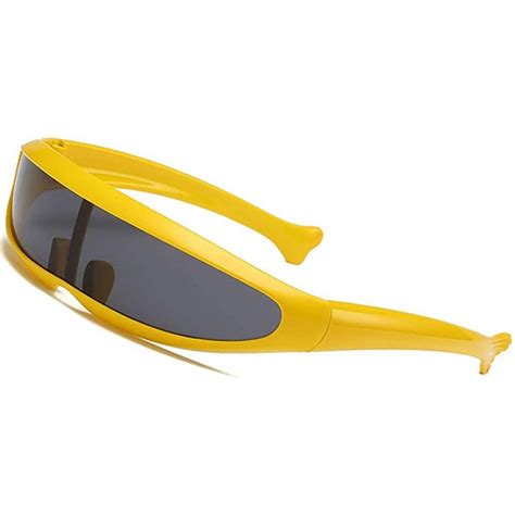 Futuristic Cyclops Sunglasses For Cosplay Narrow Cyclops Adult Party