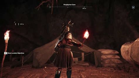 Assassins S Creed Odyssey Porphyrion Cave Find Ainigmata Ostraka YouTube