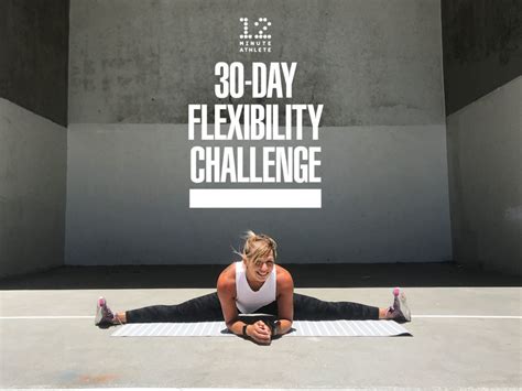 The 12 Minute Athlete June Flexibility Challenge