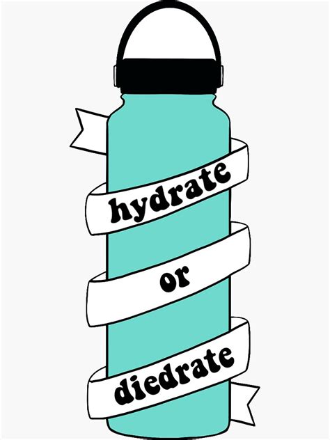 Hydrate Or Diedrate Sticker By Hsan1400 Redbubble