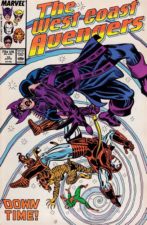 West Coast Avengers # 19 Marvel Comics Vol. 2 | Comics, Marvel comics covers, Marvel comics