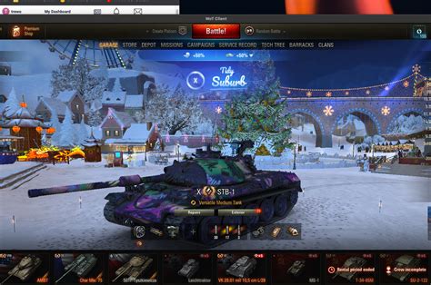 World Of Tanks Account With New Premium Tanks Char Mle75 Ambt