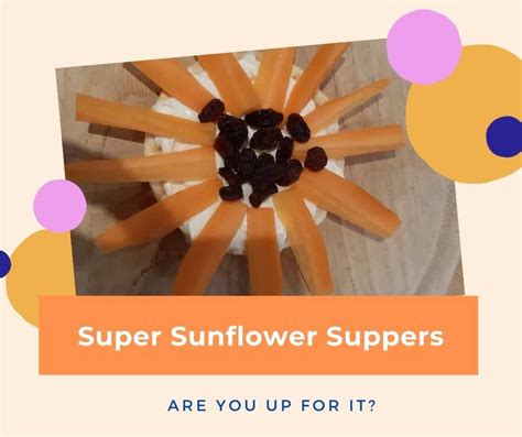Super Sunflower Suppers Burton At Bideford