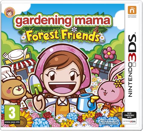Nintendo 2ds es una versión estilizada de la portátil nintendo 3ds. Nintendo 3DS: Gardening Mama: Forest Friends