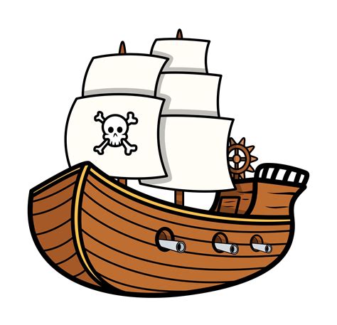 Pirate Ship Cartoon Drawings Sketches Cartoon Drawings Disney Cartoon