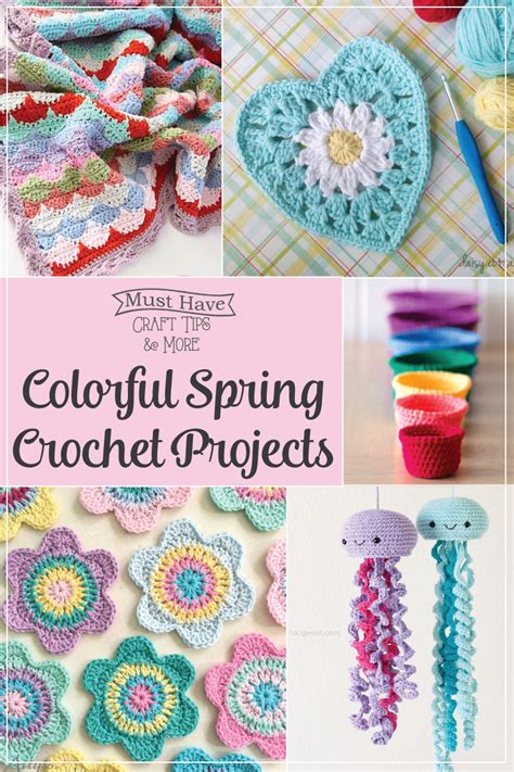 Colorful Spring Crochet Projects