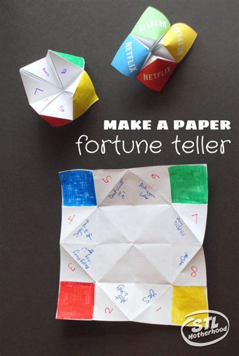 17 Wacky Things To Put Inside A Paper Fortune Teller Fortune Teller