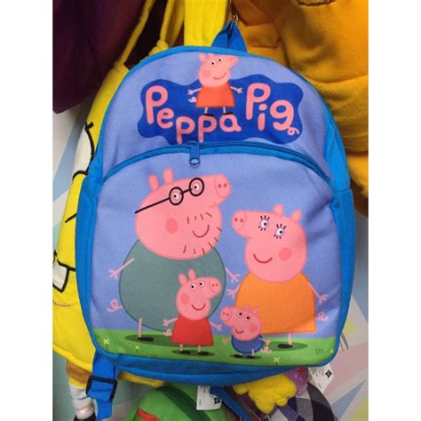 Peppa Pig Backpack Bag For Toddlers Shopee Philippines