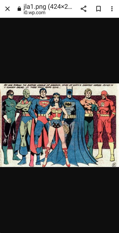 My Justice League Founding Members Rdccomicslegendsgame