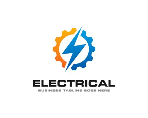 Electrical Thunder Logo Icon Vector 561617 Vector Art At Vecteezy