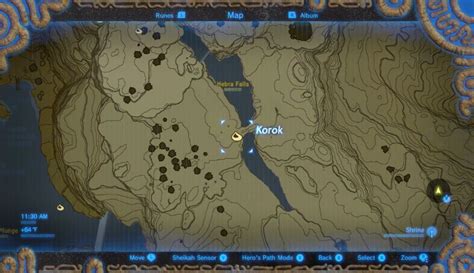 Map Of All Korok Seeds Maping Resources