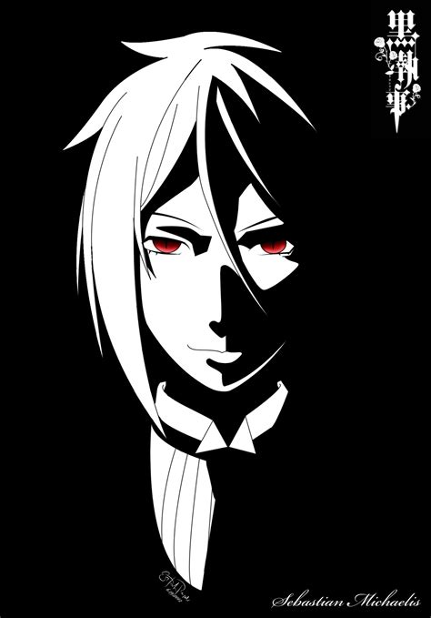 He has unquestionably perfect knowledge, manners, talent with materials. Kuroshitsuji: Sebastian's Silhouette | Silhouette art ...