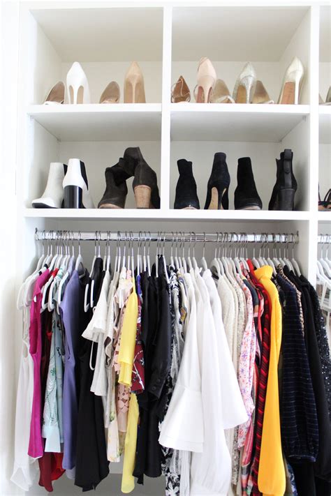 An Efficient Tutorial on Decluttering Your Closet — Blue Pencil Home