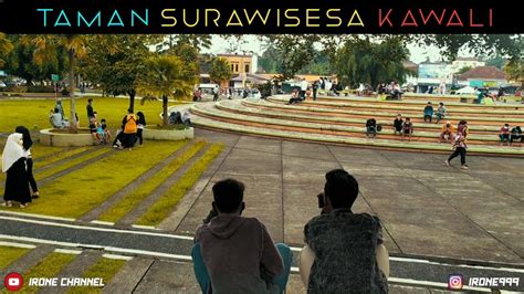 Suasana Ngabuburit Di Taman Surawisesa Kawali Ciamis Youtube