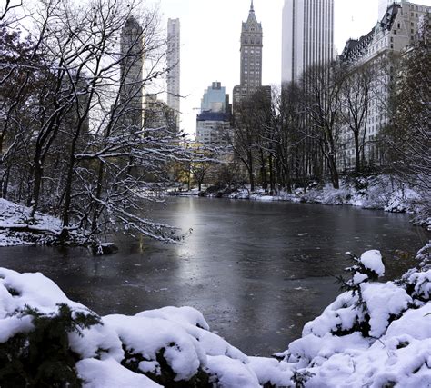 Winter In New York City First Snow Nyc Winter 2017 Gallery