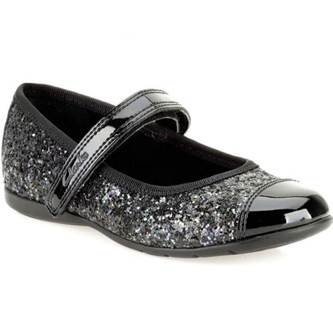 Clarks Dance Glam Ballet Pumps Glitter Charles Clinkard