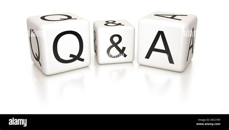 Questions And Answers Stock Photo Alamy