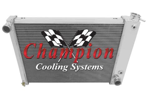 Car Truck Cooling Systems 4 Row DR Champion Radiator For 1967 68 1969