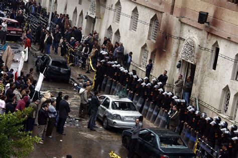 Coptic Church In Egypt Is Hit By Fatal Bomb Attack The New York Times