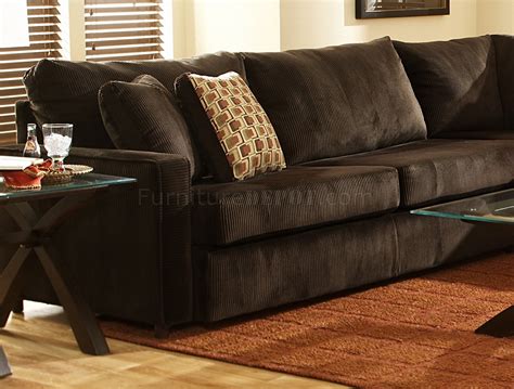 Softline home fashions brookline square throw pillow. Viva Chocolate Fabric Modern Sectional Sofa w/Large Back ...