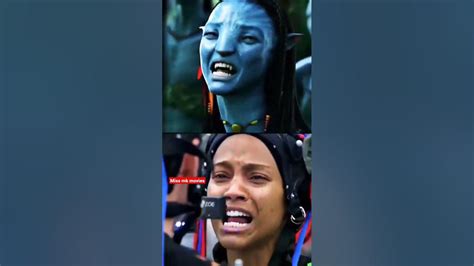 Behind The Scenes Of Avatar Zoe Saldana And Sam Worthington Avatar Samworthington Zoesa