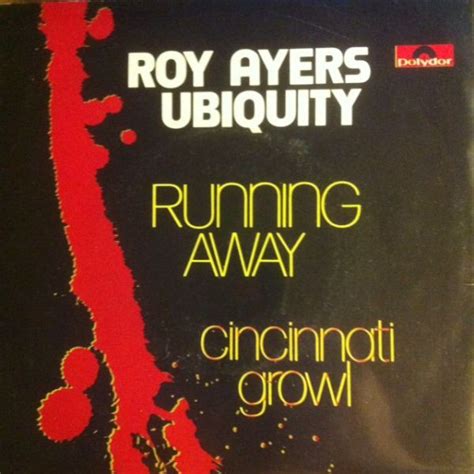 Roy Ayers Ubiquity Running Away Cincinnati Growl 1977 Vinyl