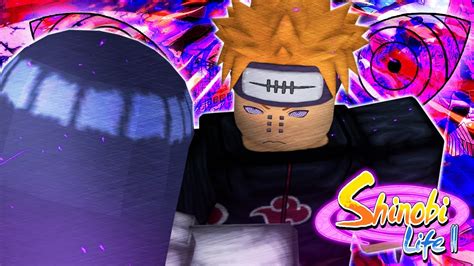 New Code Full Rinnegan Showcase In Roblox Naruto Game Shinobi