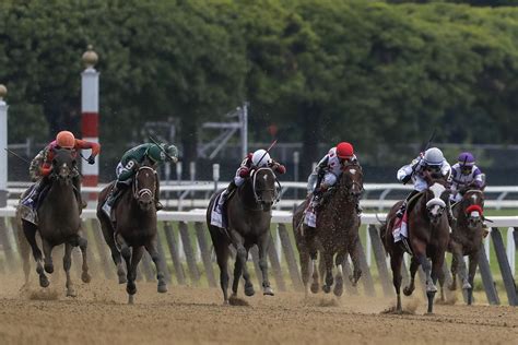 Ny Bred Tiz The Law Wins Barren Belmont Stakes Taiwan News 2020 06 21 071525