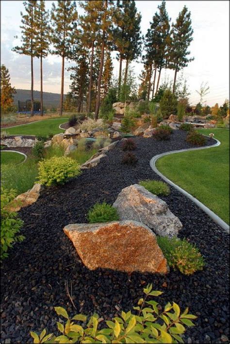 23 Black Lava Rock Landscaping Ideas Garden Design