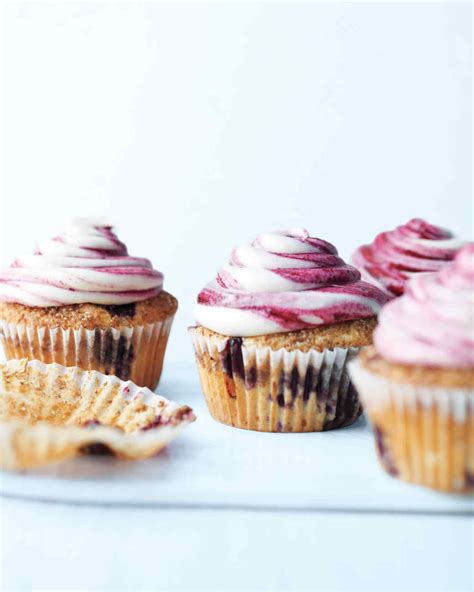Blueberry Cupcakes Recipe And Video Martha Stewart