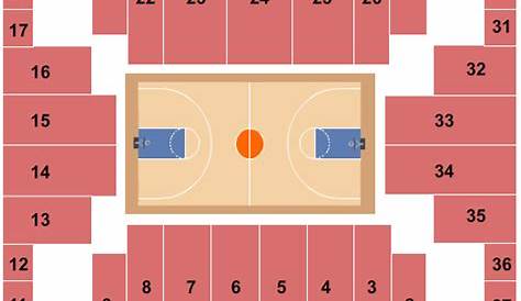 vcu siegel center interactive seating chart