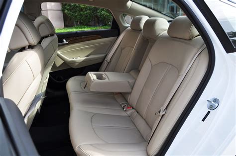 Road Test Review 2015 Hyundai Sonata Interior Focus 24l Limited
