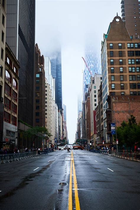 Empty New York Street Photography By Dmitry Litosh