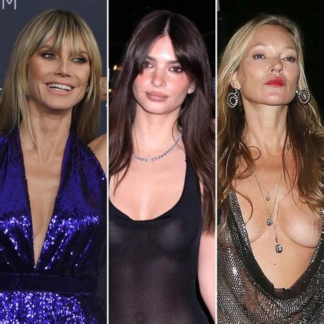 Stars Who Suffered Nip Slips On Camera In Public Photos Of How They
