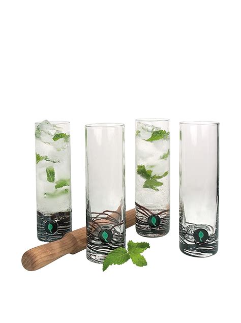 Buy Fresh Mint Mojito Glasses Set Online At Low Prices In India