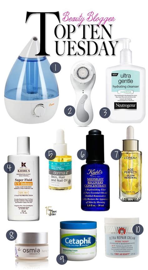 Top 10 Tuesday Cold Weather Skin Savers Anti Aging Skin Products