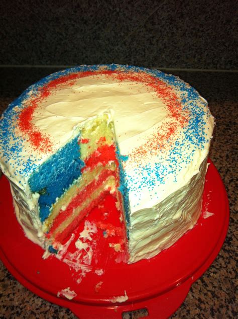fourth of July cake | Fourth of july cakes, Cake, Fourth of july