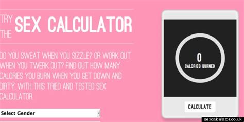 From Doggy To Missionary This New Sex Calculator Works Out How Many