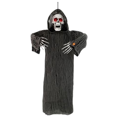 Home Accents Holiday Halloween Hanging Decoration 48 In Animated Grim