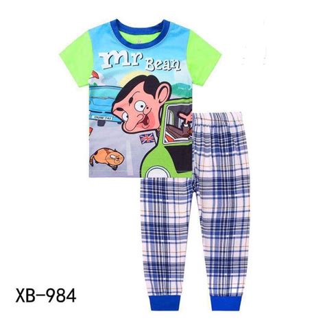 Mr Bean Pyjamas I Kids Mr Bean Pjs I Mr Bean Kids Pyjama Set I Mr Bean