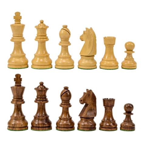 Classic Knight Shesham Chess Set 3 Inch King The Chess Store