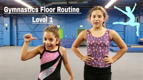 Gymnastics Floor Routine Level