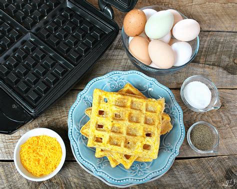 Scrambled Egg Waffles Happihomemade With Sammi Ricke