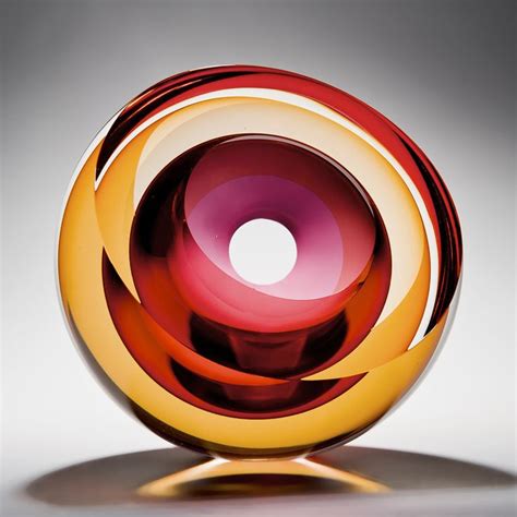 Art Glass I Echoes Of Light By Tim Rawlinson I Boha Glass Hand
