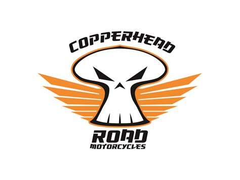 Business Logo Design For Copperhead Road Motorcycles By Memoco Design