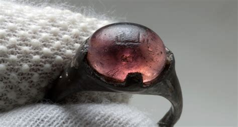 Engraved Ring Suggests Viking Islamic Contact Archaeology Magazine