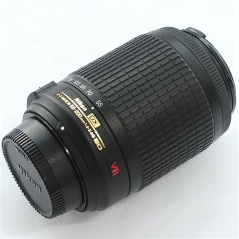 Used Nikon 55 200mm F4 56g Zoom Ed Af S Vr Dx Autofocus Lens
